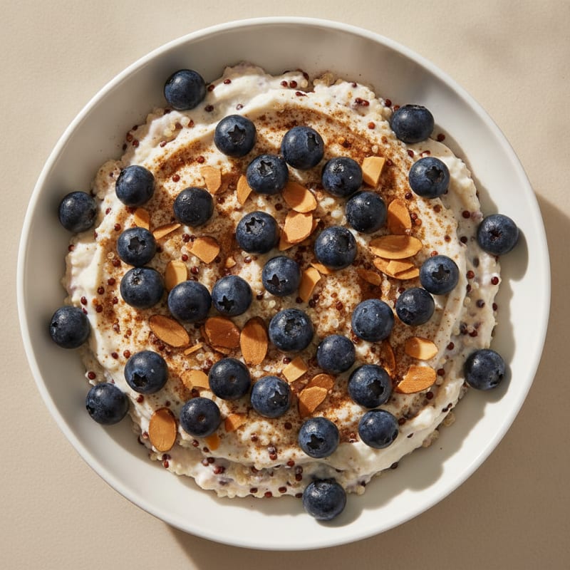 Berry Quinoa Power Bowl with Toasted Almonds