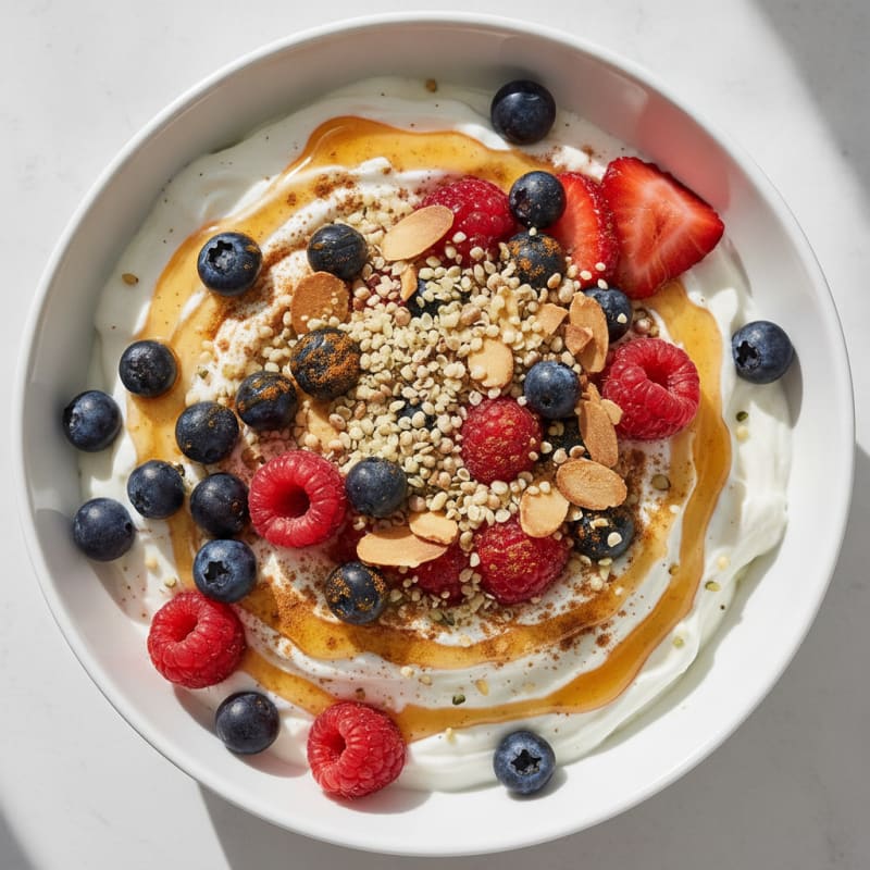 High-Protein Greek Yogurt Power Bowl