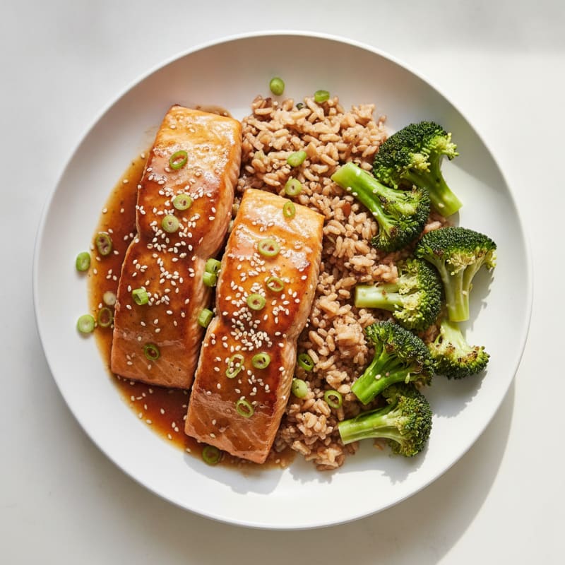 Teriyaki Glazed Salmon