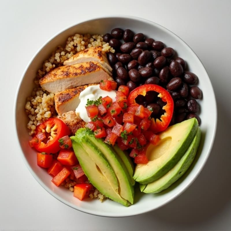 Hearty Black Bean Burrito Bowl