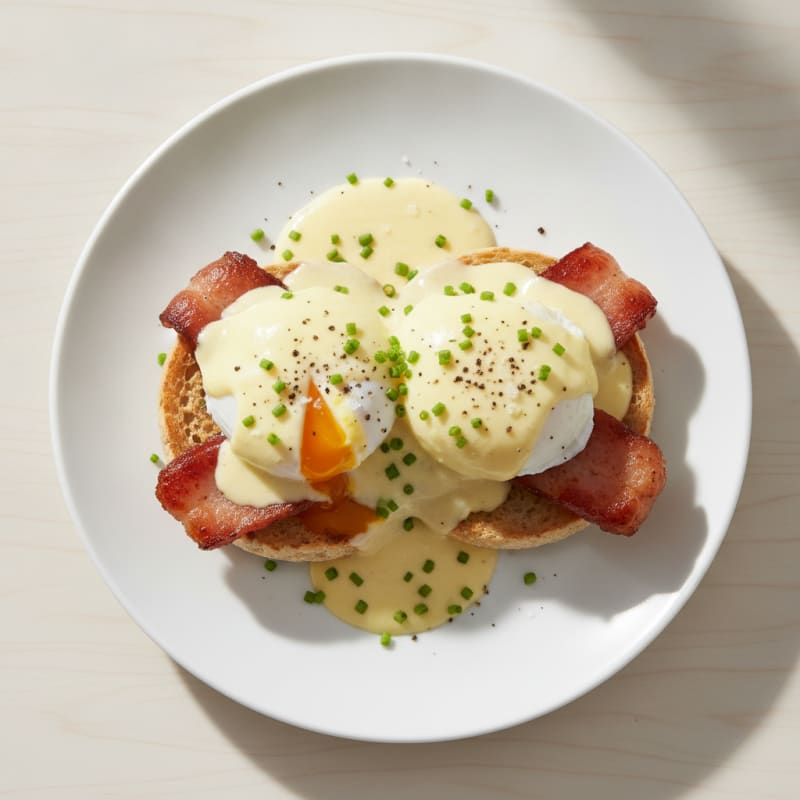 Classic Eggs Benedict with Hollandaise