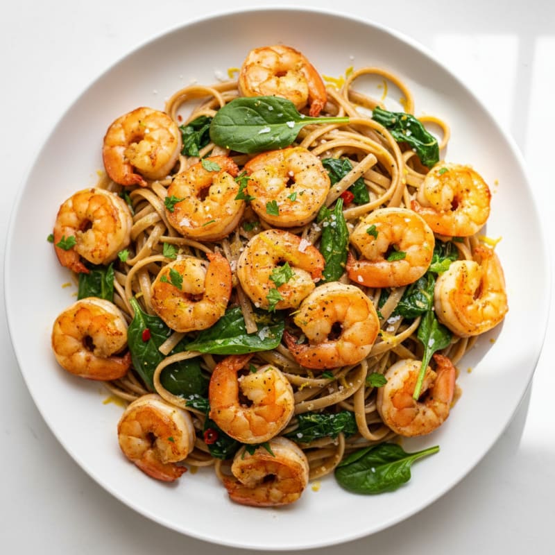 Zesty Garlic Butter Shrimp Scampi