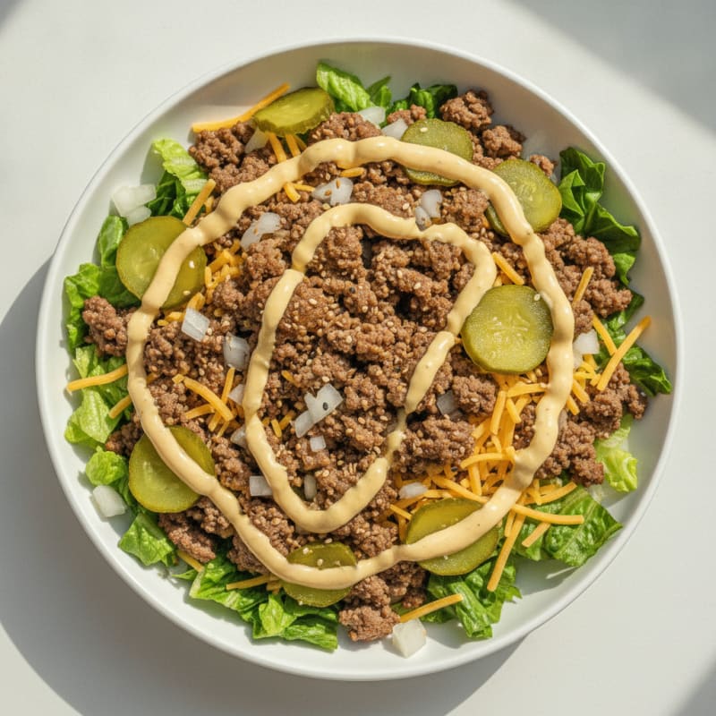 Big Mac Protein Bowl