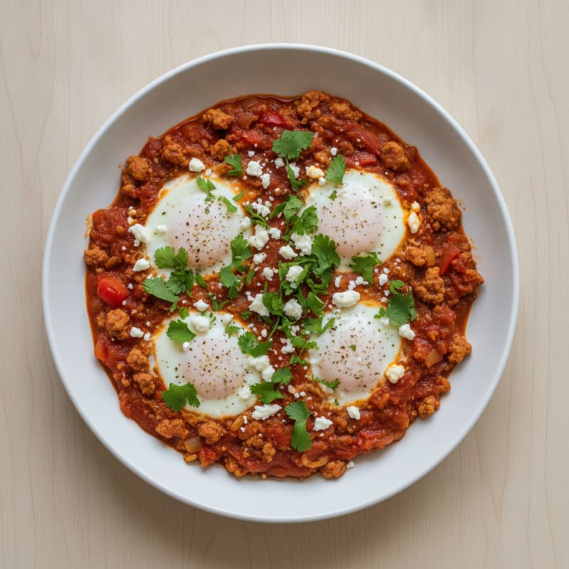 Shakshuka with Feta and Herbs