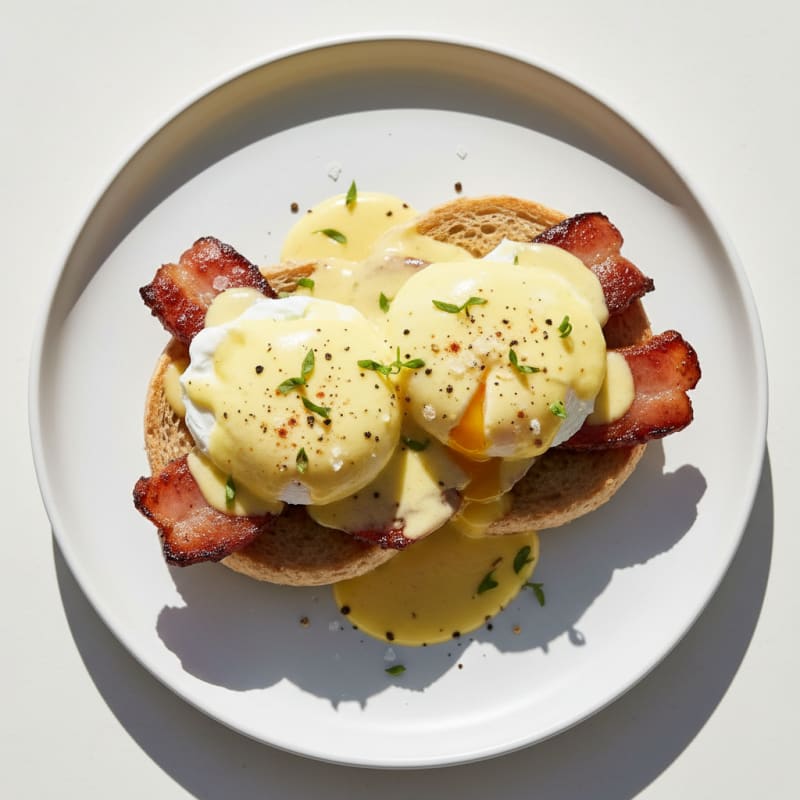 Classic Eggs Benedict with Hollandaise