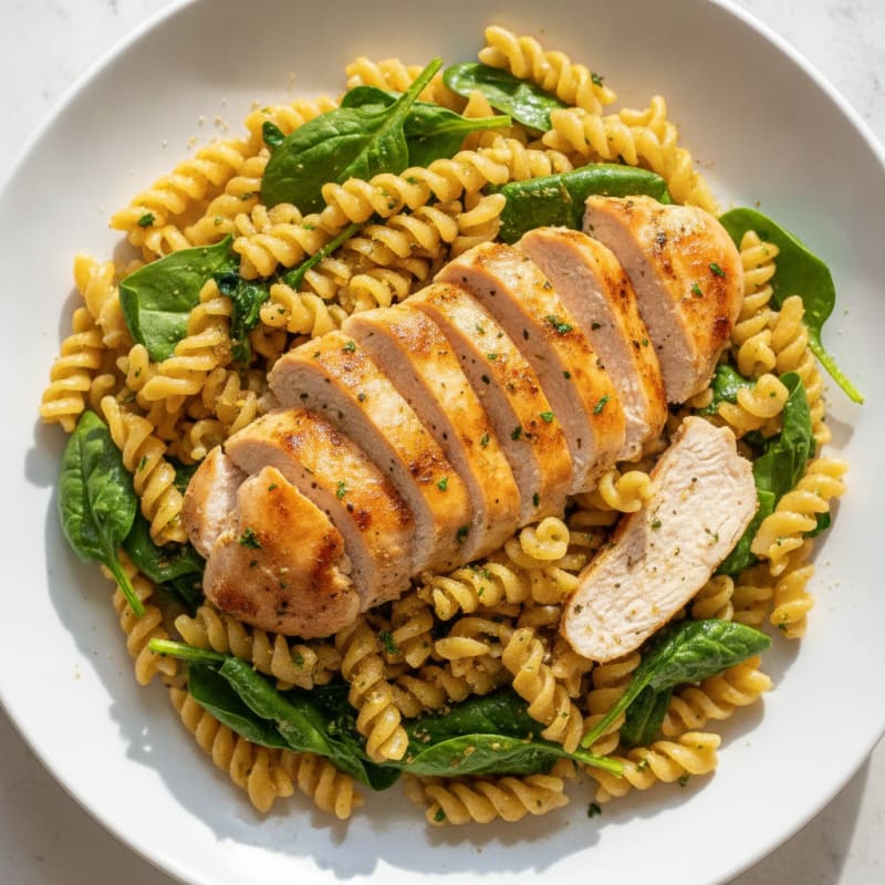 Garlic Herb Buttered Noodles