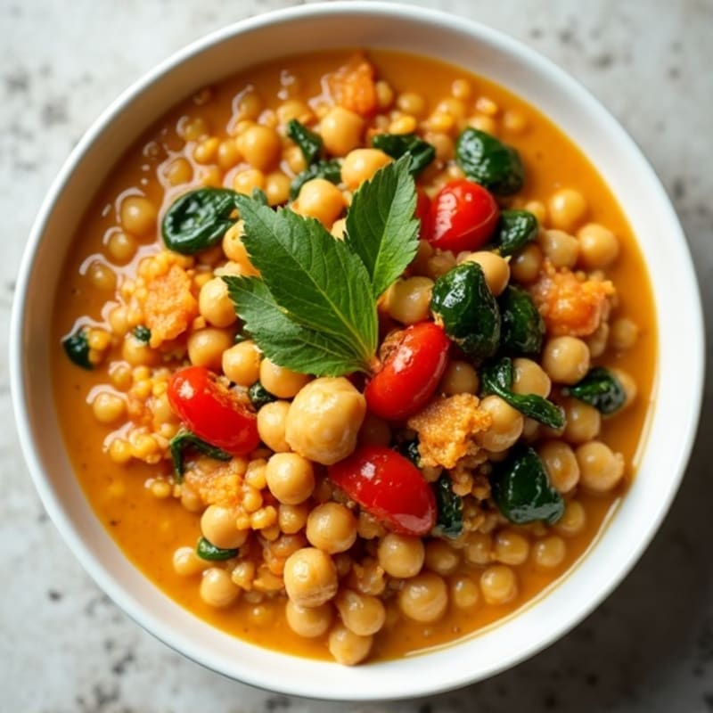 Creamy Coconut Red Lentil Curry