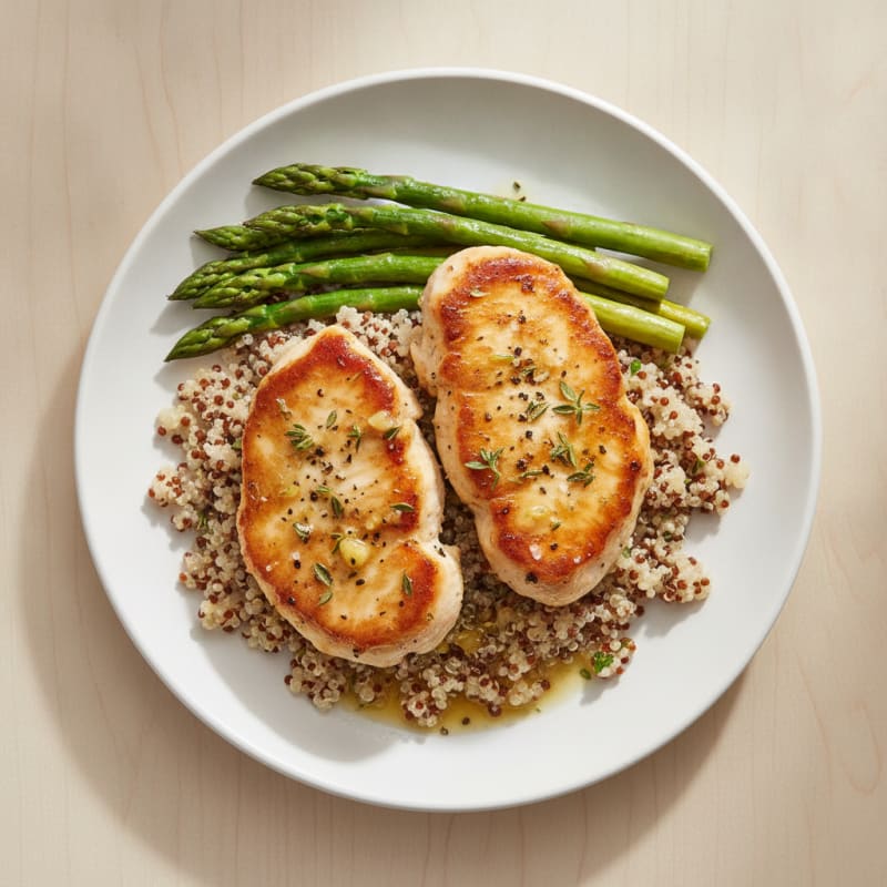Pan-Seared Chicken Cutlets with Herbs