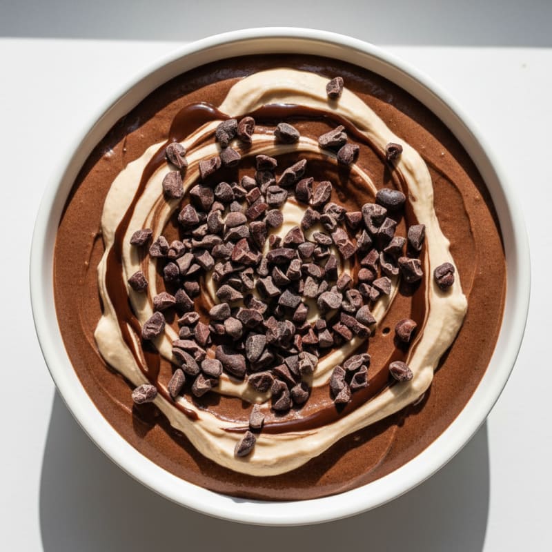 Silky Chocolate Protein Pudding with Greek Yogurt
