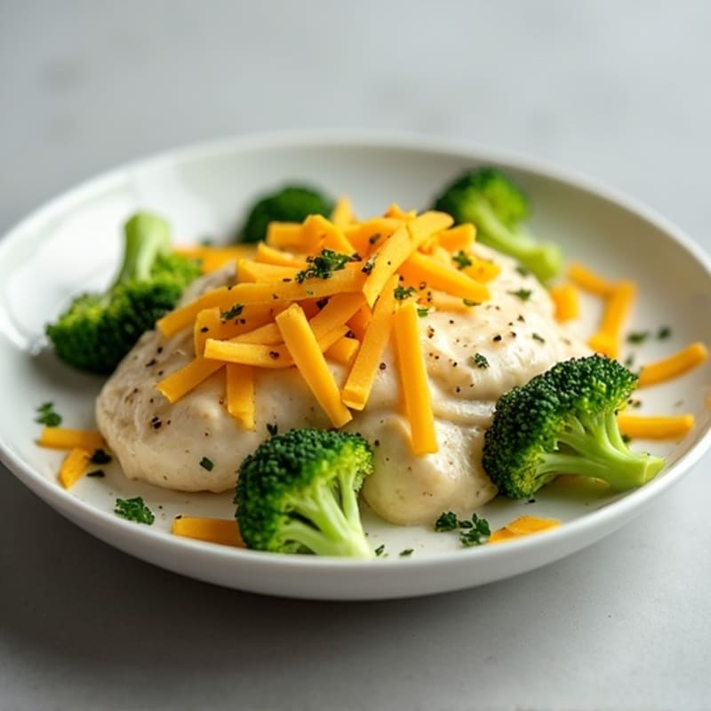 Creamy Cheesy Chicken and Broccoli Bake