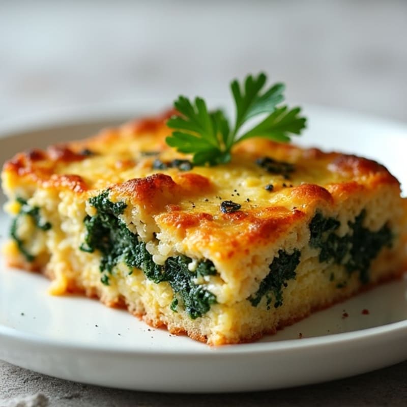 Savory Baked Sausage and Kale Strata