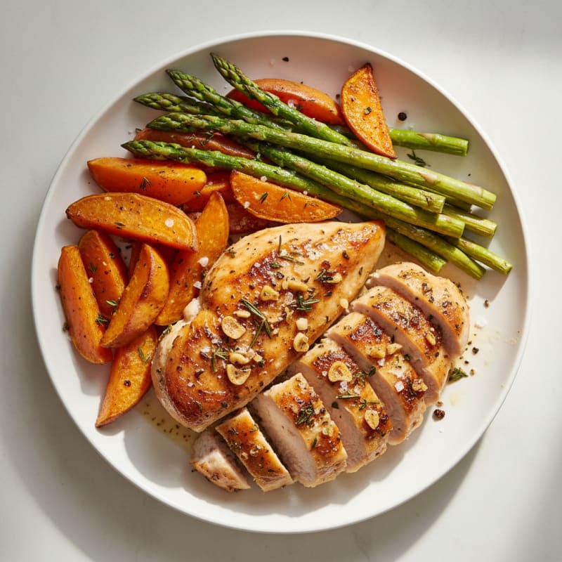 Garlic Herb Roasted Chicken