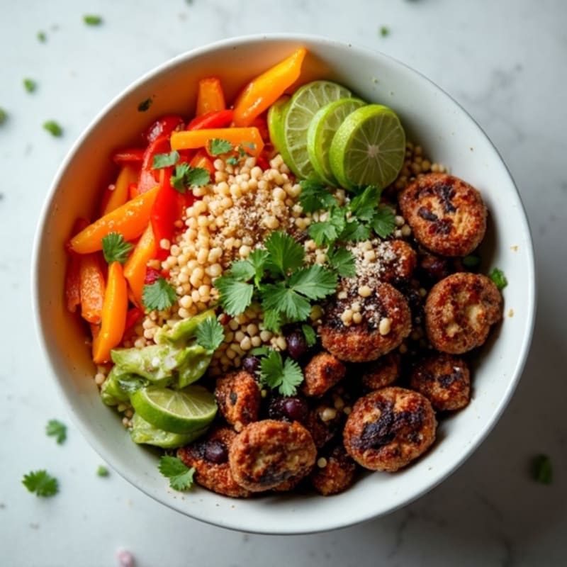 Fresh Black Bean Burrito Bowl