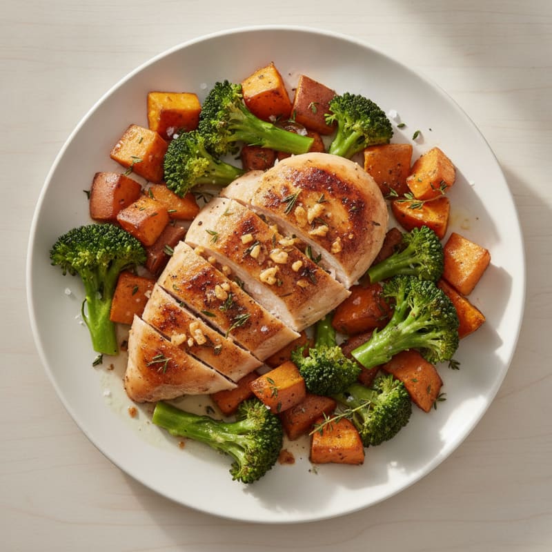 Garlic Herb Roasted Chicken