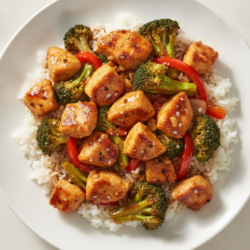 Teriyaki Chicken and Broccoli Stir-Fry