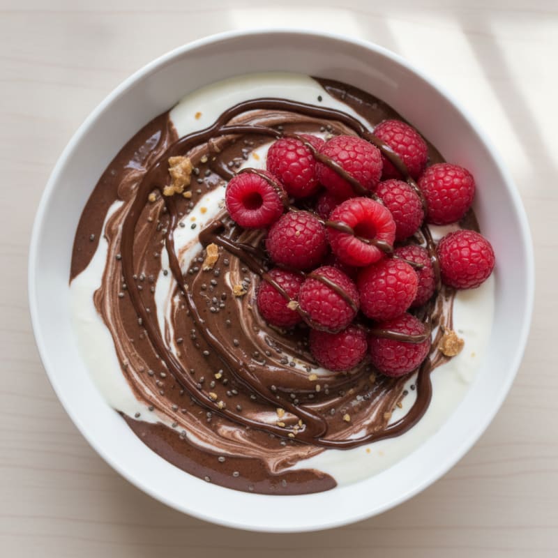 Creamy Chocolate Protein Pudding with Greek Yogurt