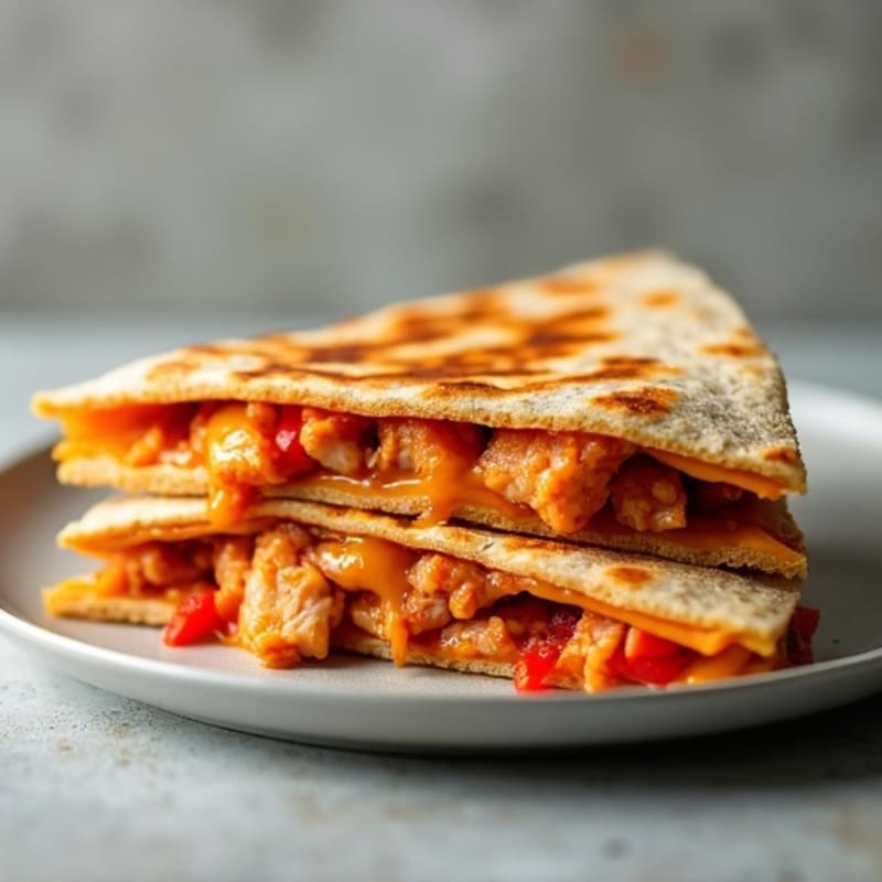 Healthy BBQ Chicken Quesadilla