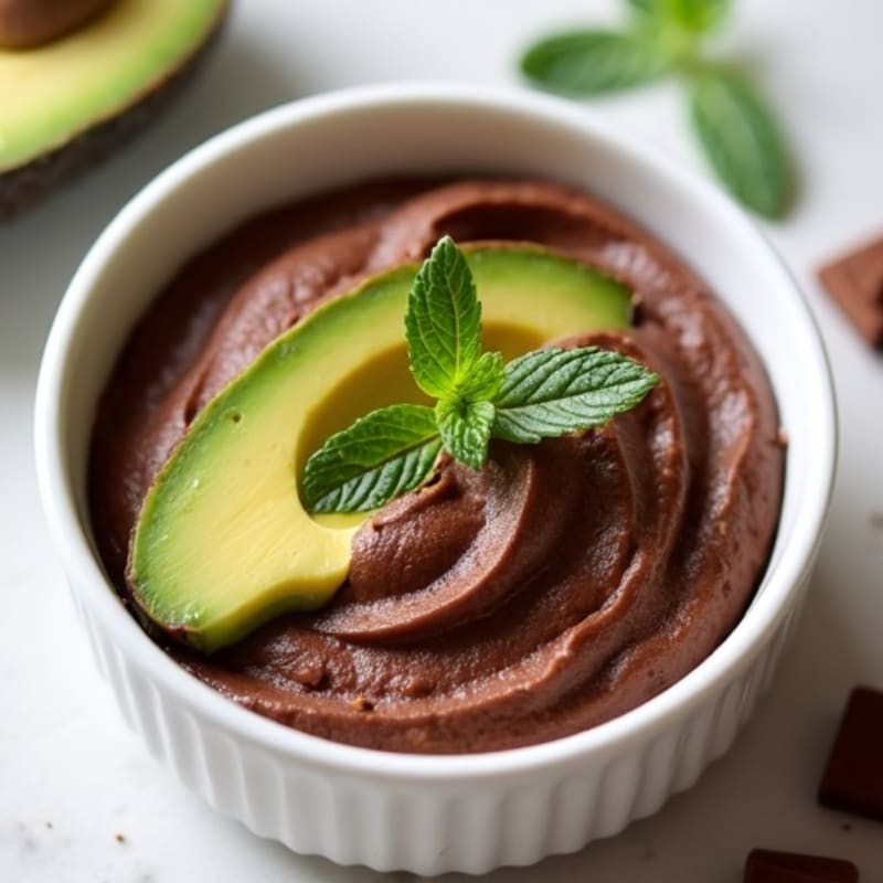 Creamy Dark Chocolate Avocado Mousse