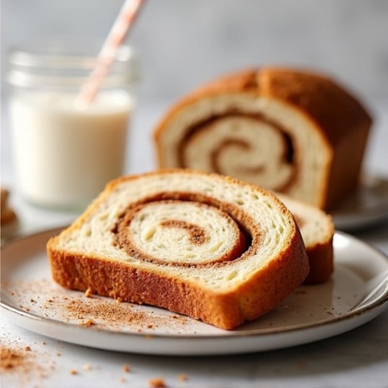 Protein-Packed Almond Flour Cinnamon Swirl Bread