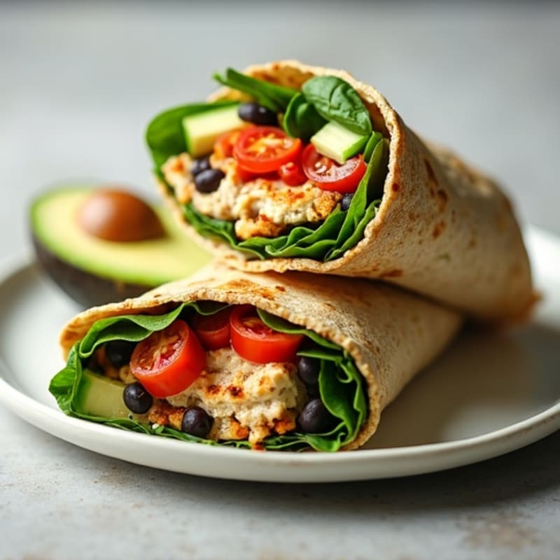 Fresh Loaded Veggie Wrap