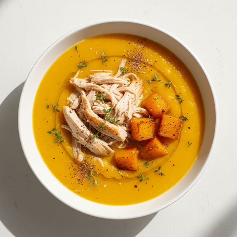 Creamy Roasted Butternut Squash Soup