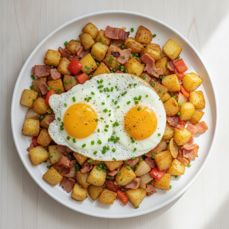 Bacon and Potato Breakfast Hash