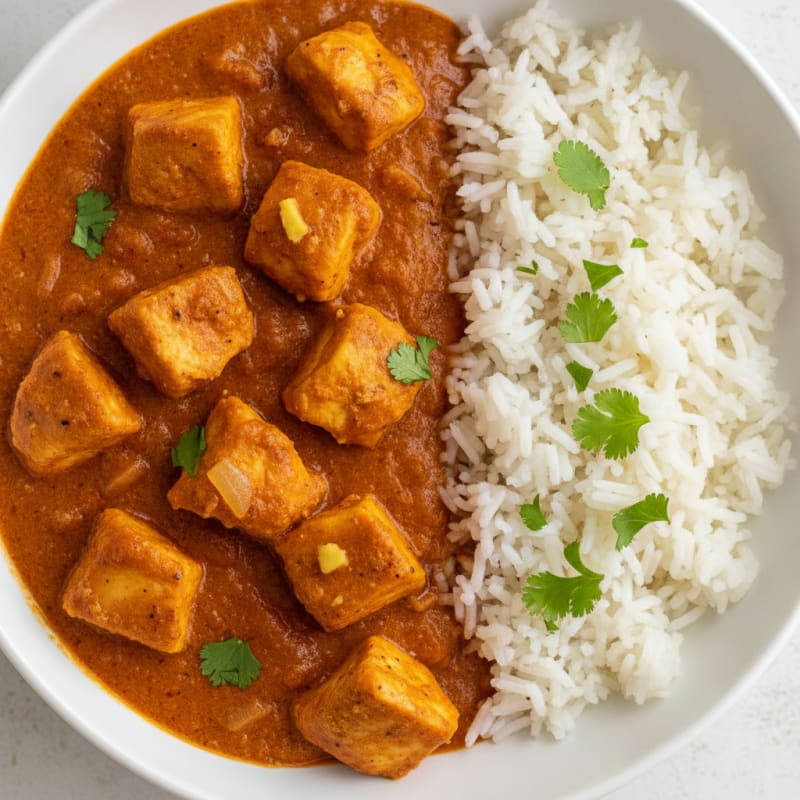 Chicken Tikka Masala with Basmati Rice