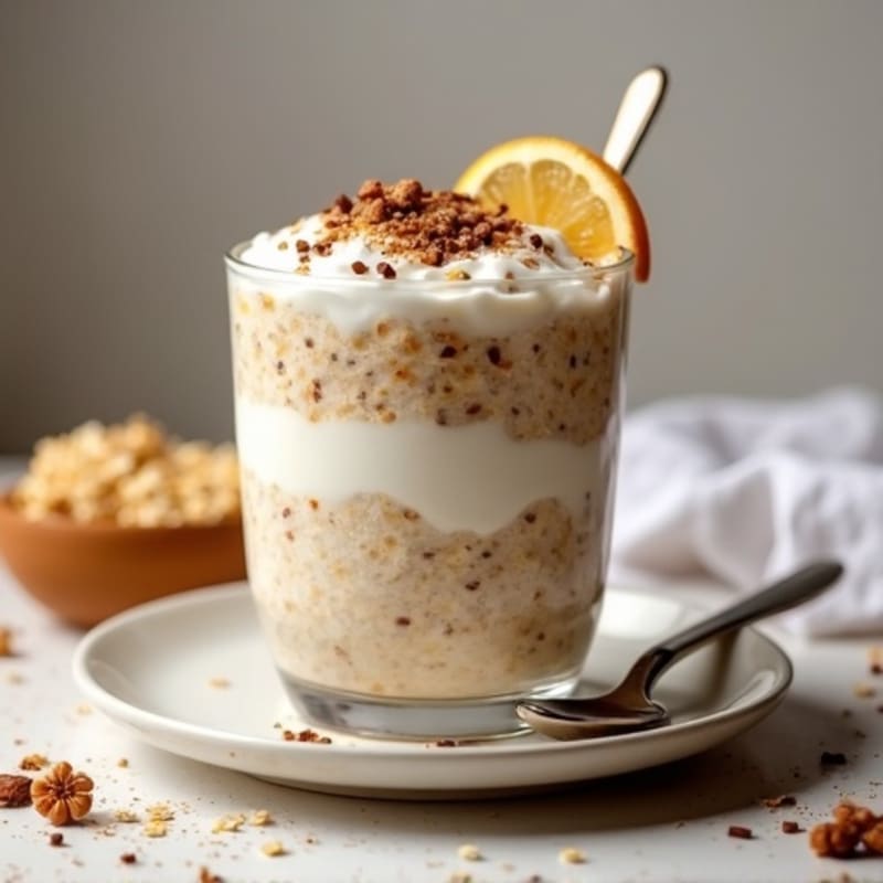 Protein-Packed Chai-Spiced Overnight Oats