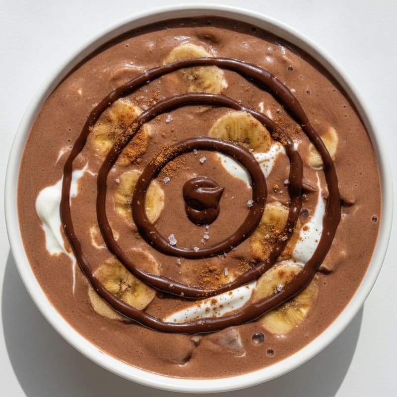 Chocolate Banana Protein Power Smoothie