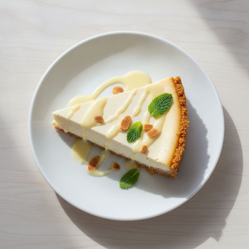 Creamy Greek Yogurt Protein Cheesecake