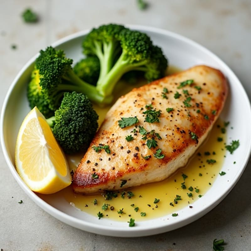 Sheet Pan Lemon Herb Chicken with Crispy Roasted Broccoli