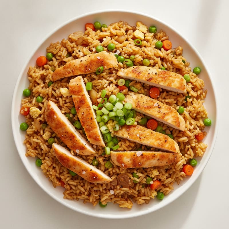 Savory Chicken and Vegetable Fried Rice