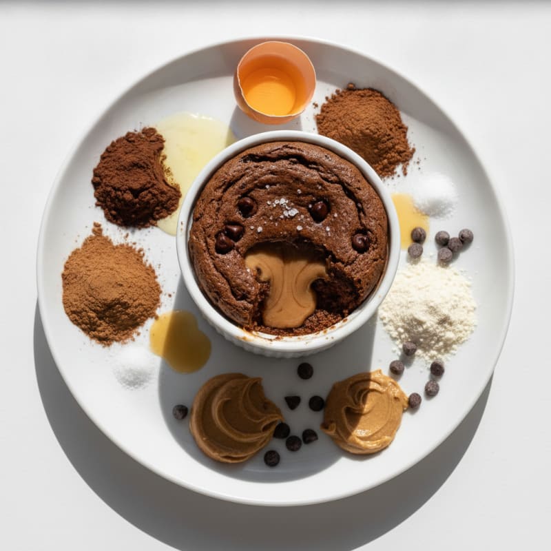 Decadent Chocolate Protein Mug Cake