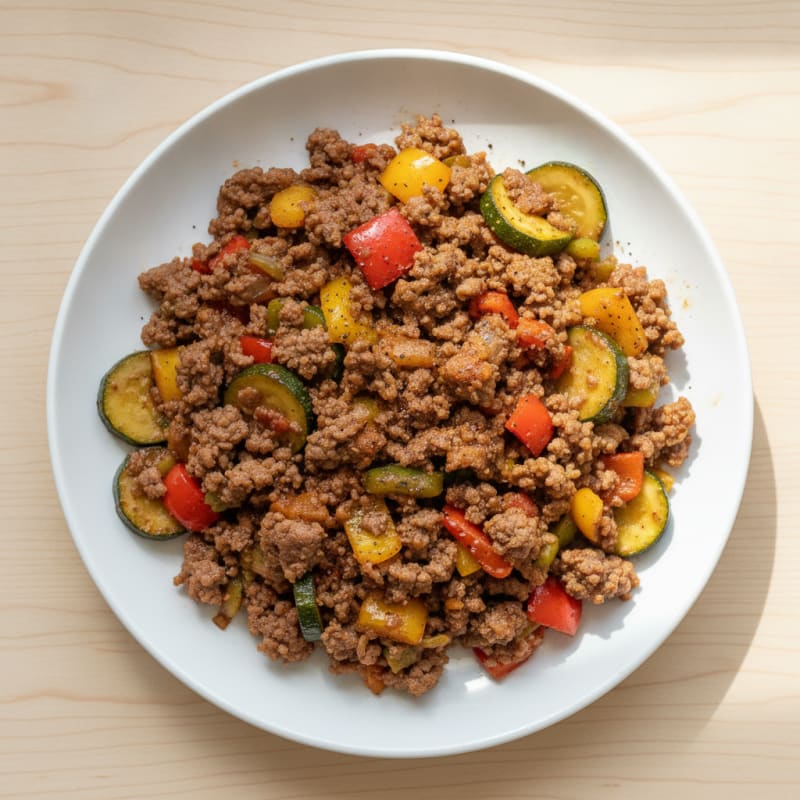 Savory Ground Beef Skillet