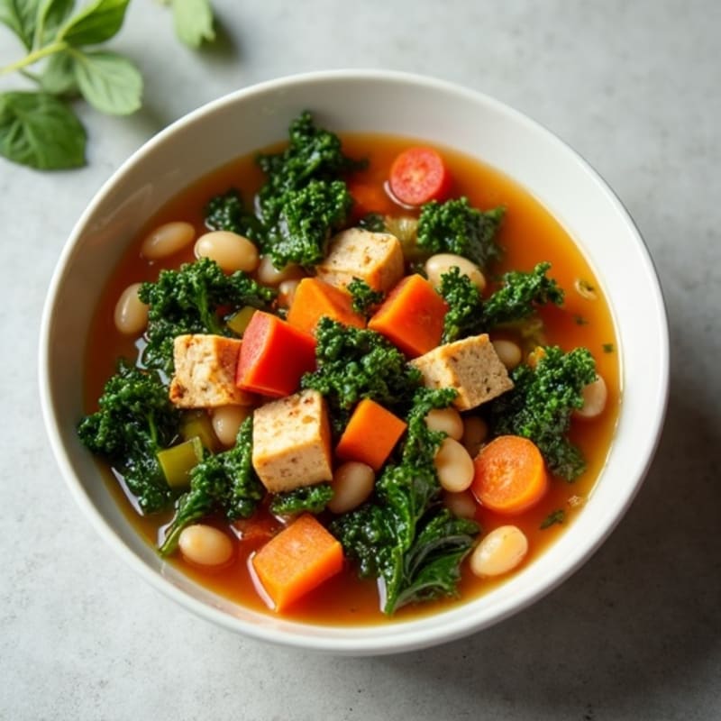 Tuscan-Style Kale and White Bean Soup