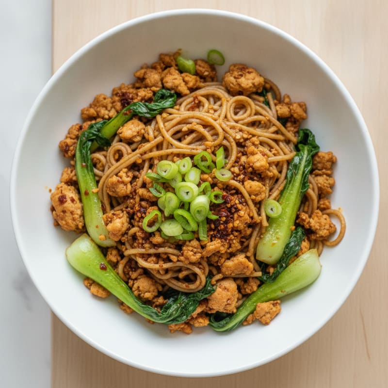 Sichuan Dan Dan Noodles with Chili Oil
