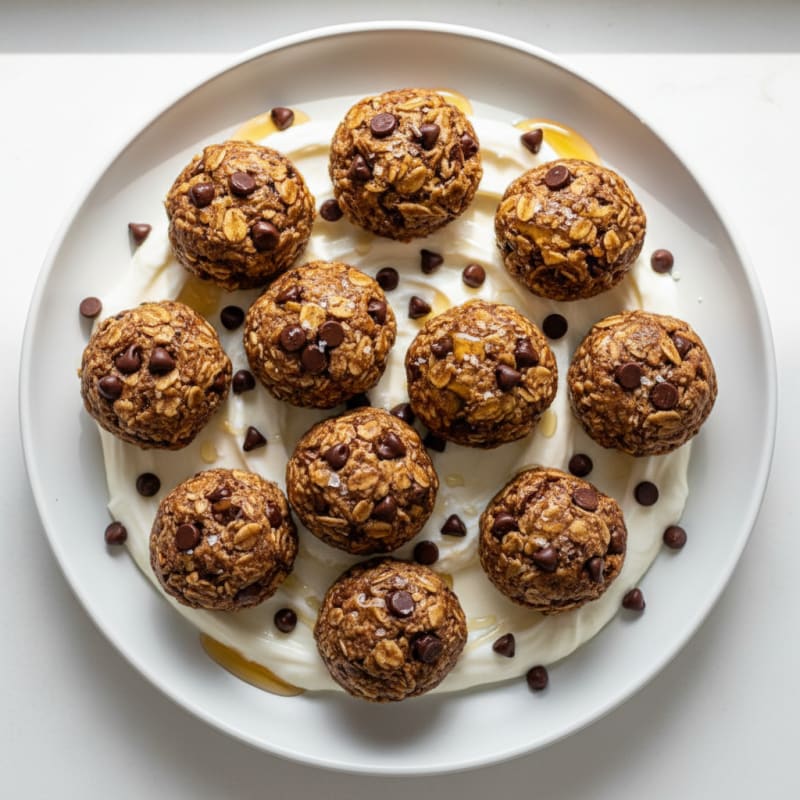 Chewy Chocolate Chip Protein Bites