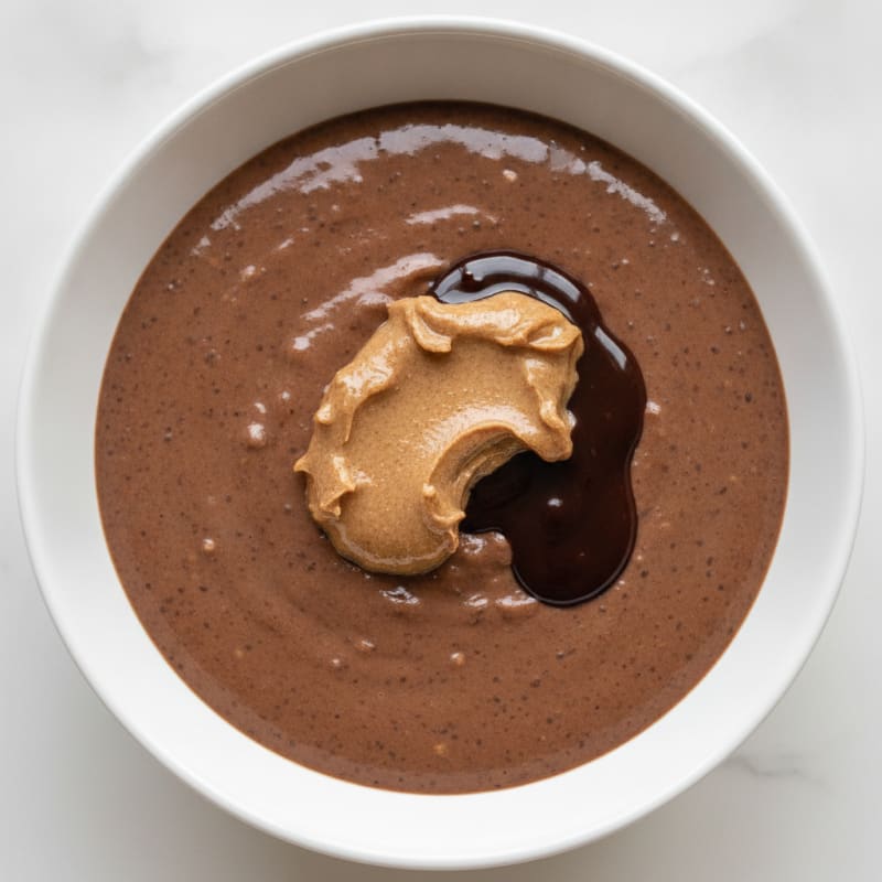Silky Chocolate Protein Pudding with Chia Seeds