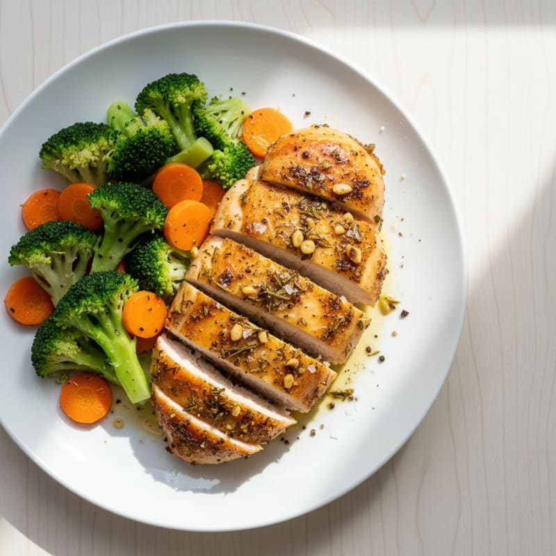 Garlic Herb Roasted Chicken
