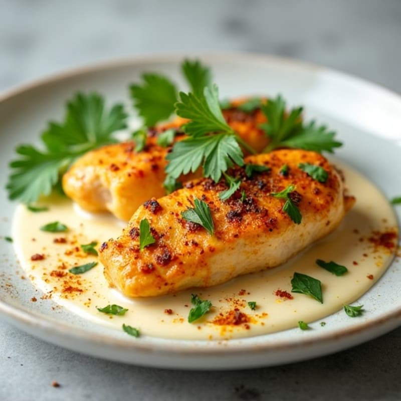 Creamy Coconut Yogurt Chicken with Aromatic Spices