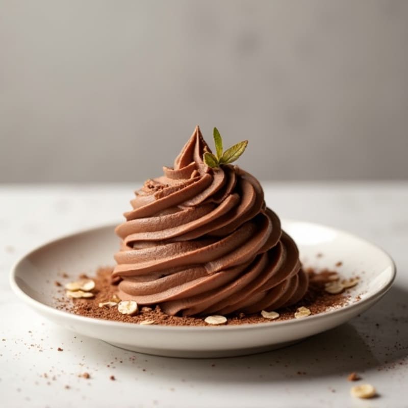 Chocolate Protein Mousse with Silken Tofu and Almond Butter