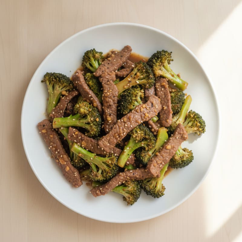 Sesame Beef & Broccoli Stir-Fry