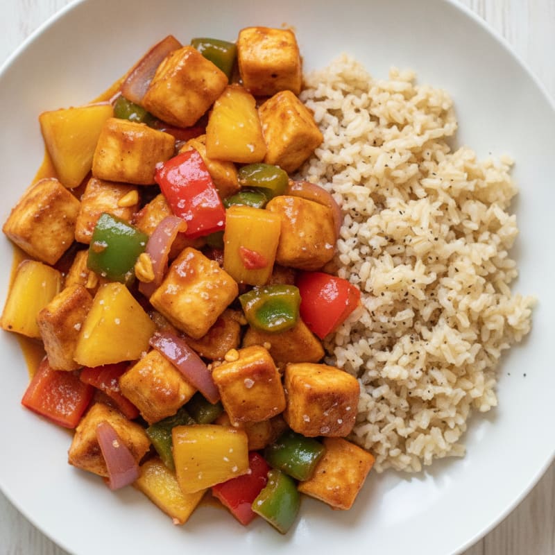 Sweet and Sour Chicken with Pineapple