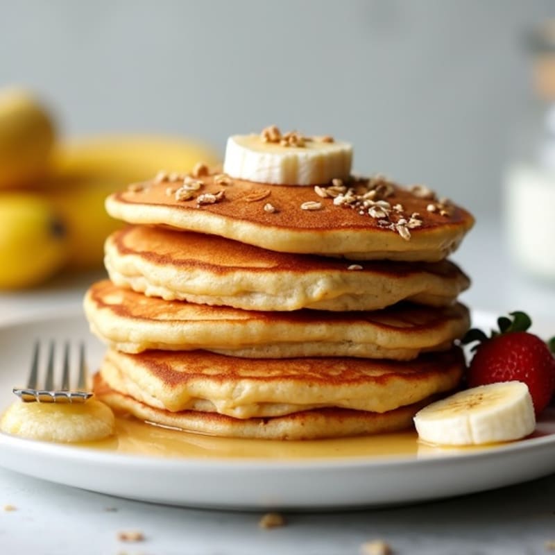 Fluffy Greek Yogurt Protein Pancakes