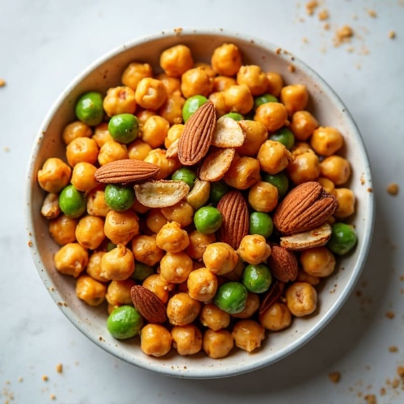 Crunchy Roasted Chickpea Trail Mix