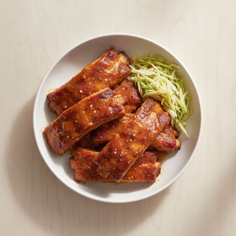Sticky Slow-Cooked BBQ Baby Back Ribs