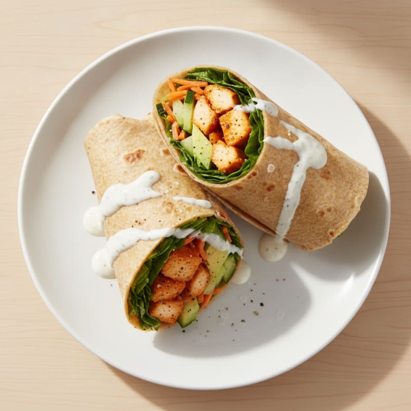 Buffalo Ranch Chicken Wrap