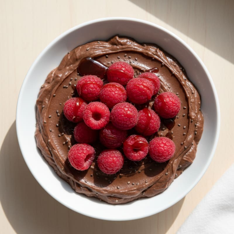 Greek Yogurt Chocolate Protein Pudding