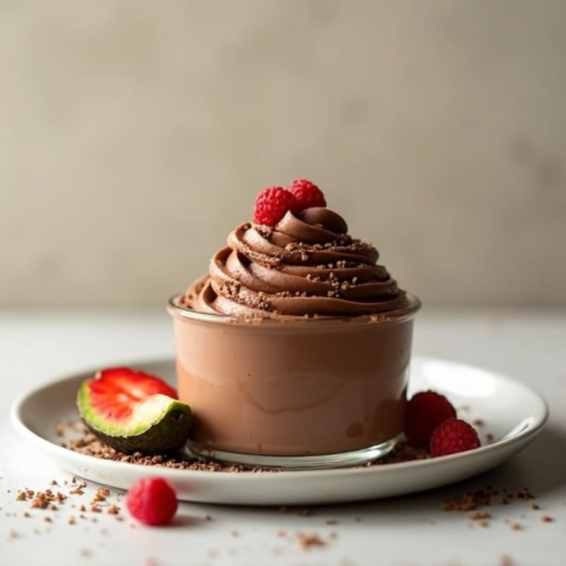 Creamy Keto Chocolate Avocado Mousse