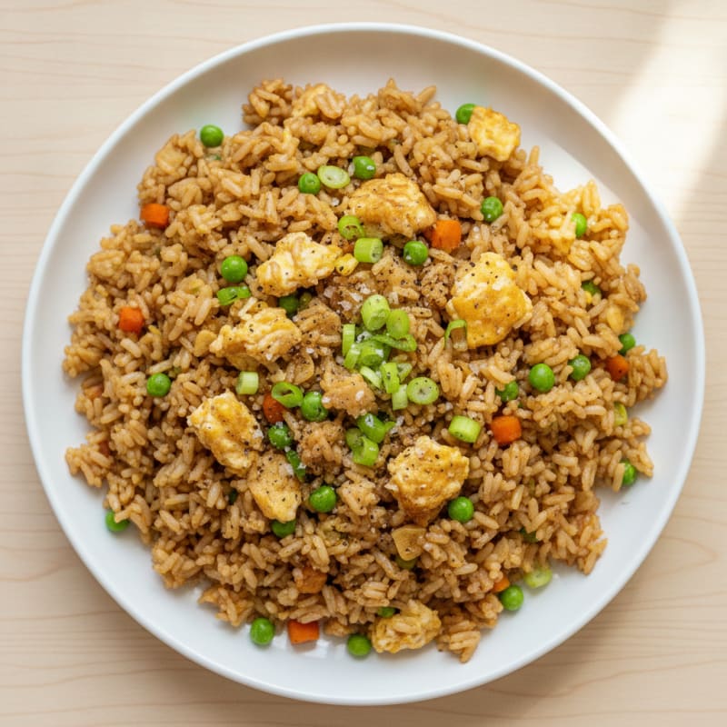 Ginger-Garlic Egg Fried Rice